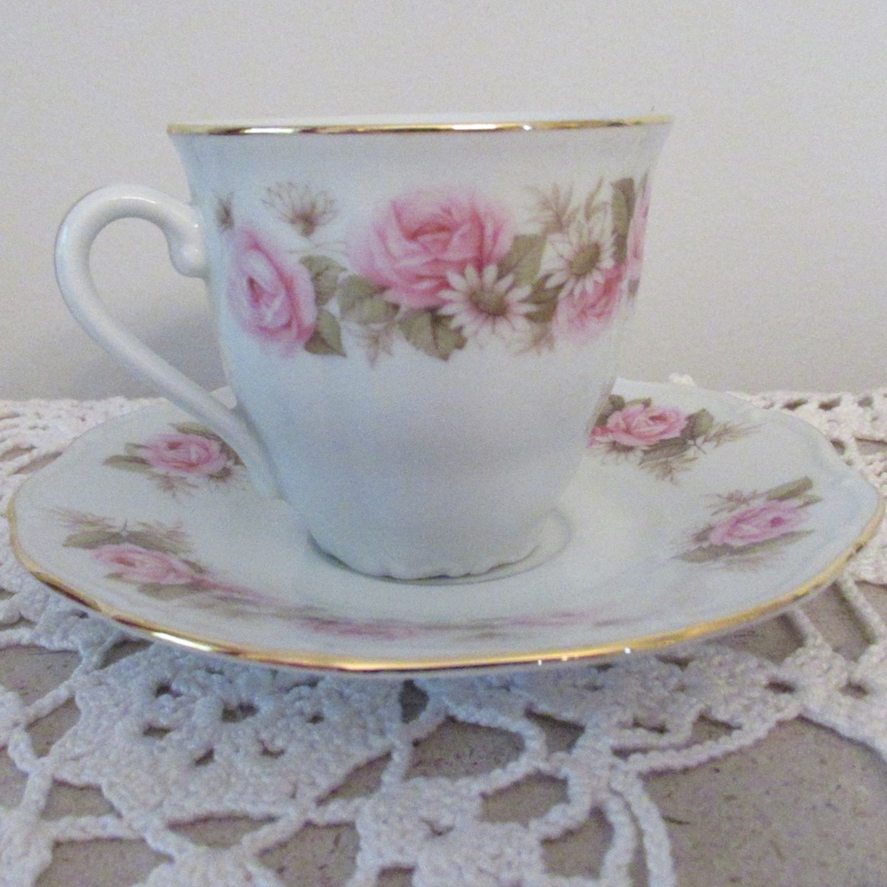 Haas & Cajzek Handmade porcelain Teacup & saucer